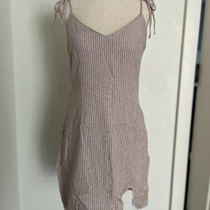 Abercrombie & Fitch Linen Striped Dress